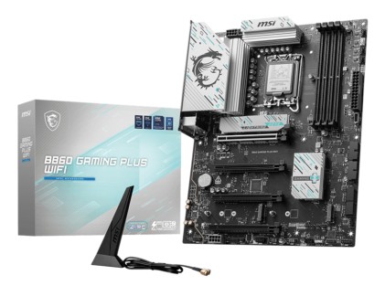 Msi Mb Intel B860 Gaming Plus Wifi Atx Ddr5, 2Pci-Ex16, 2Pci-Ex1, 4Sata3
