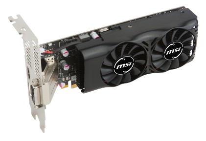 Msi Vga Geforce Gtx 1050 Ti 4Gt Lp Pci-E Dvi Hdmi Atx Dual Fan Low Profile