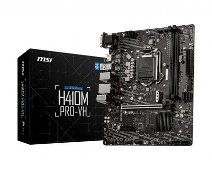 MSI H410M PRO-VH LGA 1200 DDR4 2xM.2 4xSATA HDMI VGA mATX MB