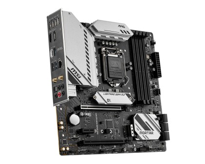Msi Mb Mag B560M Mortar Wifi, Lga 1200, 4Ddr4, 2Pci-Ex16, 2M2, 6Sata3 Comet, Rocket Lake
