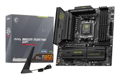 Msi Mb Amd B850M Mortar Wifi Am5,Ddr5,Qualcomm Ncm865