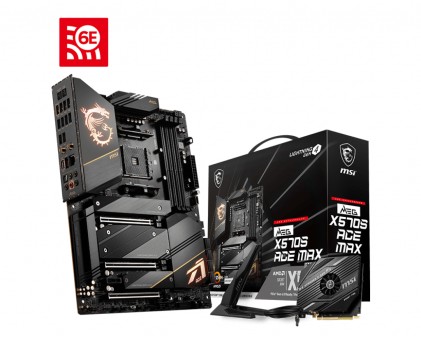 Msi Mb Meg X570S Ace Max, X570, Am4, 4Ddr4, 3Pci-Ex16, 4M2, 8Sata3