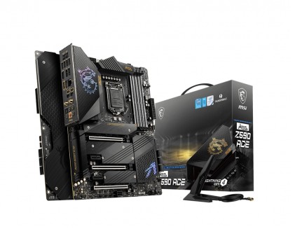 Msi Mb Meg Z590 Ace, Z590, Lga 1200, 4Ddr4, 3Pci-Ex16, 2Pci-Ex1, 4M2