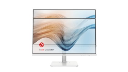 MSI Modern MD241PW 23.8inch IPS FHD 16:9 75Hz 1000:1 250cd/m2 5ms HDMI USB type C Pivot White