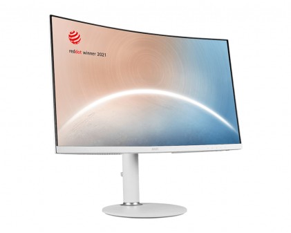 Msi Monitor Curvo 27 Led Va 16:9 Fhd 4Ms 250 Cdm, Pivot, Dp/Hdmi, Multimediale, Bianco