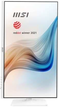 Msi Monitor 27 Led Ips 16:9 Wqhd, 4Ms 300Cdm, Pivot, Dp/Hdmi, Usb-C, Multimediale, Bianco