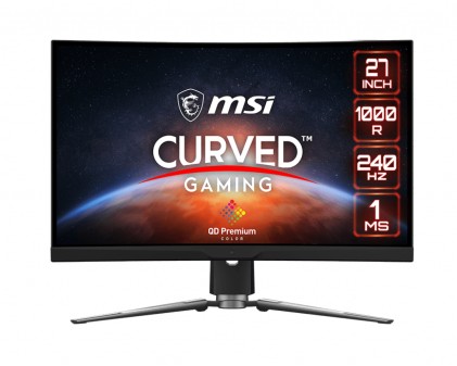 Msi Monitor Curvo 27 Led Va 16:9 Qhd 1Ms 240 Hz 1000R Rgb