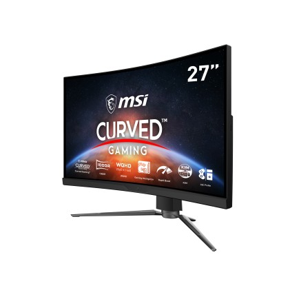 Msi Monitor Curvo 27 Led Va 16:9 Qhd 1Ms 240 Hz 1000R Rgb