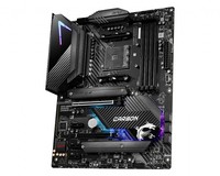 MSI MPG B550 GAMING CARBON WIFI ATX MB 4xDDR4 up to 128GB 1xPCIe 4.0/ 3.0 x16 slot 6xSATA 6Gb/s ports 2xM.2 slots