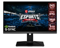 Msi Monitor 24,5 Led Ips 16:9 Fhd 1Ms 360Hz, 400 Cd/M, Dp/Hdmi