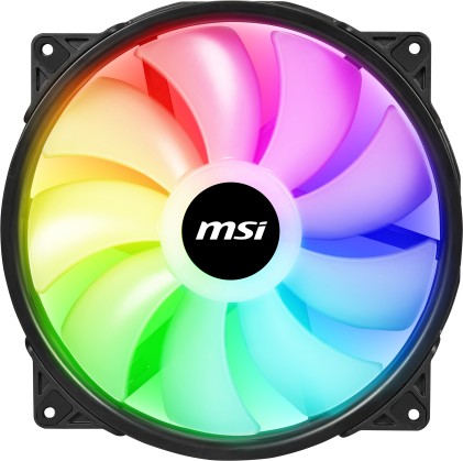 MSI F20A-1 Case per computer Ventilatore Nero