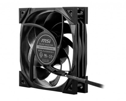 MSI MEG SILENT GALE P12 sistema di raffreddamento per computer Case per computer Ventilatore 12 cm Verde