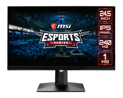 MSI Optix MAG251RX 24.5inch FHD IPS Flat 16:9 240Hz 1000:2 400cd/m2 1ms 2xHDMI DP USB-C (P)