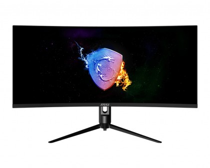 Msi Monitor Curvo 34" Led Va 21:9 Uwqhd 1Ms 100Hz 1500R, Pivot, Dp/Hdmi, Rgb Mystic Light