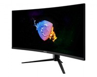 Msi Monitor Curvo 34" Led Va 21:9 Uwqhd 1Ms 100Hz 1500R, Pivot, Dp/Hdmi, Rgb Mystic Light