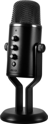 Msi Microfono Da Tavolo Immerse Gv60 Streaming Mic Nero
