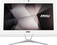 Msi Pc Aio Pro 20Exts 8Gb-052X N5000 8Gb 256Gb 19,5 Touch Dvd-Rw Freedos White