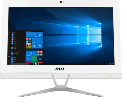 Msi Pc Aio Pro 20Ex 7M-004 I3-7100 4Gb 1Tb 19,5 No Touch Dvd-Rw Win 10 Home Black