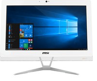 Msi Pc Aio Pro 20Ex 7M-004 I3-7100 4Gb 1Tb 19,5 No Touch Dvd-Rw Win 10 Home Black