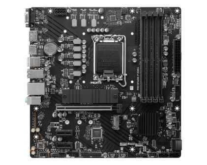 Msi Mb B760, Pro B760M-P Ddr4, Lga 1700, 4Ddr4, 1Pci-Ex16, 2Pci-Ex1, 2M.2, 4Sata3, Matx