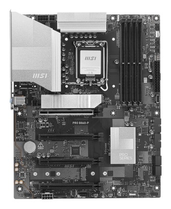 Msi Mb Intel Pro B860-P Atx Ddr5, 2Pci-Ex16, 2Pci-Ex1, 4Sata3