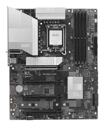 Msi Mb Intel Pro B860-P Wifi Atx Ddr5, 2Pci-Ex16, 2Pci-Ex1, 4Sata3