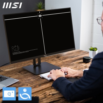 Msi Monitor 23.8 Led Ips 16:9 Fhd 1Ms 100Hz, Dp/Hdmi, Pivot, Multimediale