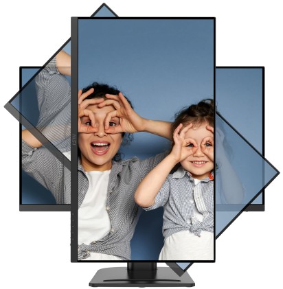 Msi Monitor 27 Led Ips 16:9 Wqhd 4Ms 250 Cdm, Pivot, Dp/Hdmi, Multimediale