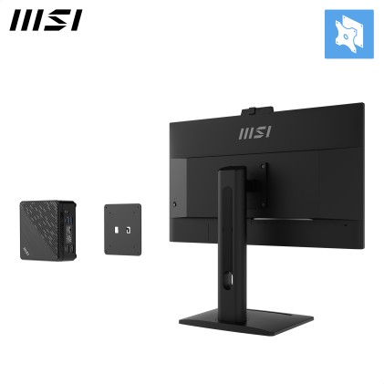 Msi Monitor 27 Led Ips 16:9 Qhd 1Ms 250 Cdm, Pivot, Usb-C Dock, Dp/Hdmi, Multimediale