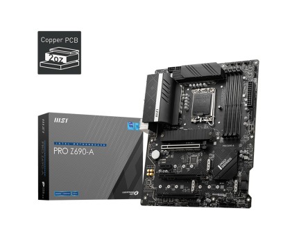 Msi Mb Pro Z690-A, Z690, Lga1700, 4Ddr5, 3Pci-Ex16 Msi Mb Pro Z690-A, Z690, Lga1700, 4Ddr5, 3Pci-Ex16