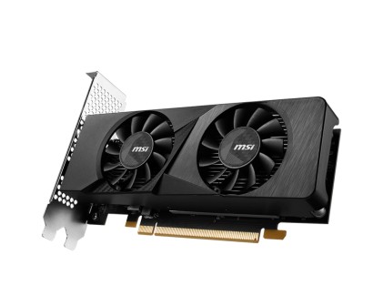 Msi Vga Geforce Rtx 3050, Rtx 3050 Lp 6G Oc, 6Gb Gddr6, Hdmi*2/Dp, Atx, Dual Fan, Oc