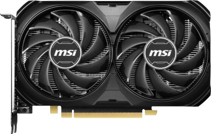 Msi Vga Geforce Rtx 4060 Ti, Rtx 4060 Ti Ventus 2X Black 8G Oc, 8Gb Gddr6, Dp*3/Hdmi, Atx, Dual Fan, Dlss 3