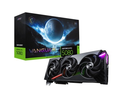 Msi Vga Rtx 5080, Rtx 5080 16G Vanguard Soc, 16Gb Gddr7, Hdmi/Dp*3, Tri Frozr, Oc