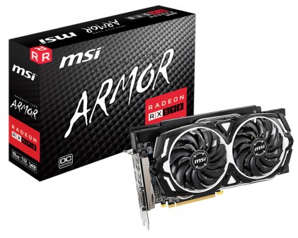 Msi Vga Rx 590 Armor 8Gb Oc