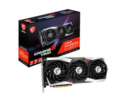 Msi Vga Radeon Rx 6800 Xt, Rx 6800 Xt Gaming Z Trio 16G, Dp*3/Hdmi, Atx, Tri Frozr