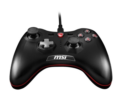 MSI Force GC20 Joystick Android, PC Analogico/Digitale USB 2.0 Nero