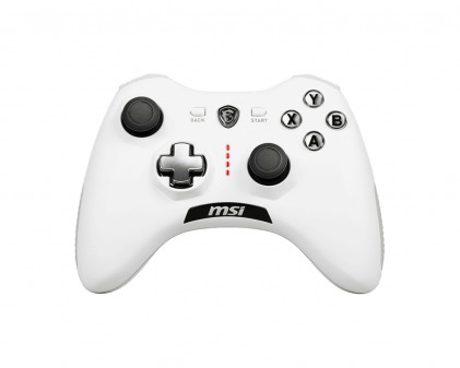 Msi Controller Gaming Force Gc20  V2 White Wired Usb, Cavo 2Mt