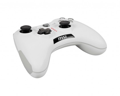 Msi Controller Gaming Force Gc20  V2 White Wired Usb, Cavo 2Mt