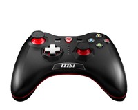 Msi Controller Gaming Force Gc30 Wireless/Wired Usb, Cavo 2Mt, Pc-Ps3-Android, Colore Nero