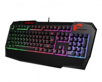 Msi Tastiera Semi-Meccanica Gaming Vigor Gk40, Rgb 16,8Mln Di Colori, Layout Ita