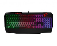 Msi Tastiera Semi-Meccanica Gaming Vigor Gk40, Rgb 16,8Mln Di Colori, Layout Ita