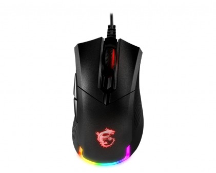 MSI Clutch GM50 mouse USB tipo A Ottico 7200 DPI Ambidestro