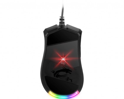 MSI Clutch GM50 mouse USB tipo A Ottico 7200 DPI Ambidestro