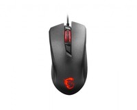Msi Mouse Gaming Clutch Gm10 Wired Led Rosso Sensore Ottico