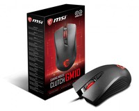 Msi Mouse Gaming Clutch Gm10 Wired Led Rosso Sensore Ottico