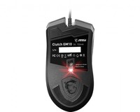 Msi Mouse Gaming Clutch Gm10 Wired Led Rosso Sensore Ottico