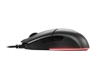 Msi Mouse Gaming Clutch Gm11 Wired Led Rosso Sensore Ottico