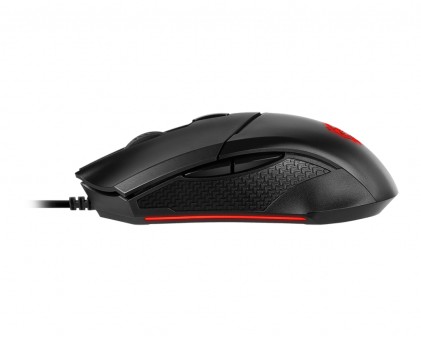 MSI Clutch GM08 mouse USB tipo A Ottico 4200 DPI Ambidestro