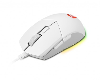 Msi Mouse Gaming Clutch Gm11 Wired Led Rosso Sensore Ottico