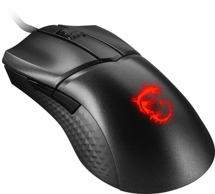 Msi Mouse Gaming Clutch Gm31 Lightweight Con Filo Black